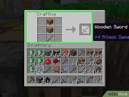 You can make a game of these crafts by counting down five minutes and seeing if you can get each item made well within the time. 3 Ways To Craft Items In Minecraft Wikihow
