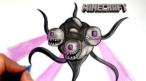 Dessin Wither Storm Minecraft Youtube