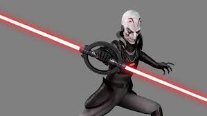 A collection of jedi and others that used purple lightsabers; The Strangest Lightsabers In The Star Wars Universe From Dark Rey To Ahsoka Tano Ign