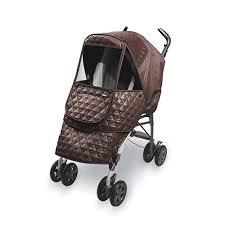 Manito Castle Alpha Stroller Weather Shield Chocolate Stroller Baby Stroller Accessories Baby Car Seats