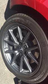 The offset of this tesla model y rim is 45mm. Tesla Model 3 S Aero Wheels Look Awesome Without Their Aero Caps Electrek