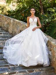 Horsehair Hem Gown J6581a From The Moonlight Collection Bridal Wedding Dresses Bridal Gowns Wedding Dress Shopping