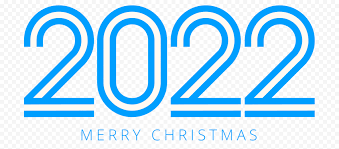 Christmas day is celebrated across the united states on 25 december, and is one of the most actively celebrated holidays in the country. Hd Blue Merry Christmas 2022 Transparent Background Citypng