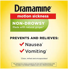 An unusual or allergic reaction to dimenhydrinate, diphenhydramine, tartrazine, other medicines, foods, dyes, or preservatives. Buy Dramamine Motion Sickness Non Drowsy 18 Count 2 Pack Online In Uzbekistan B01avixqow