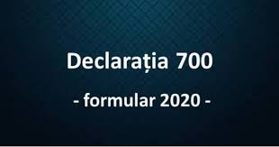 A) declarație de înregistrare fiscală/declarație de mențiuni/declarație de radiere pentru. DeclaraÈia 700 Pentru Anul 2020 Formular Anaf Theexperts Ro