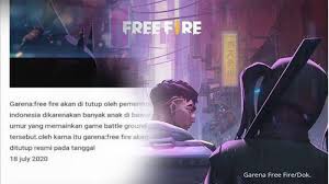 Bahkan seseorang akan membuat beberapa akun ff untuk bisa menikmati game ini dengan leluasa. Ff Akan Dihapus Dari Indonesia Benarkah Kapan Ff Ditutup 2021 Cek Akun Free Fire Anda Tribun Pontianak