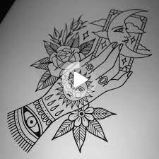 Tattoo Hand Tattoo Traditional Hand Tattoo Tarot Tattoo Hand Tattoos Pictures Traditional Hand Tattoo Tattoo Stencils Tarot Tattoo