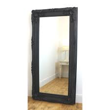 Chelsea Black Carved Louis Full Length Mirror 72 X 36 180cm X 90cm Full Length Mirror Ornate Mirror Industrial Wall Mirrors
