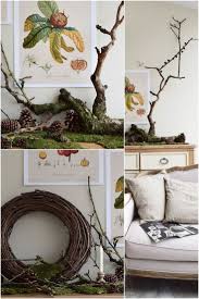 Naturdeko Mit Moos Asten Kranz Zapfen Kalender 2019 Mit Botanischen Zeichnungen Drucke Poster Deko Dekoidee Wanddeko Von Dumo Fall Halloween Pumkins Ladde