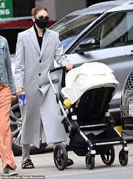 Gigi hadid baby watch 2020 is officially underway. Gigi Hadid Is City Chic In A Long Grey Coat While Taking Baby Khai For A Walk With A Friend Todayuknews