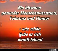 Ein Bisschen Gesunder Menschenverstand Toleranz Und Humor Lustige Bilder Spruche Witze Echt Lustig