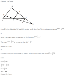 Selina Icse Solutions Class 9 Maths Mid Point Converse Including Intercept Theorem 12b 3 Theorems Maths Ncert Solutions Mathematics