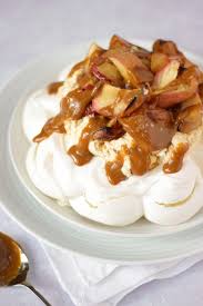 How To Make A Pavlova For Autumn With Salted Caramel And Apples Recipe Pavlova Recipe Pavlova Pavlova Dessert