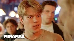 While working at the mit department of mathematics, he solves a difficult math problem and he attracts the attention of prof. Good Will Hunting My Boy S Wicked Smart Hd Matt Damon Ben Affleck Miramax Youtube