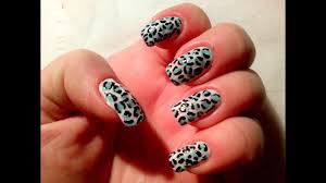 8 Leopard Nails Zwierzece Paznokcie Youtube
