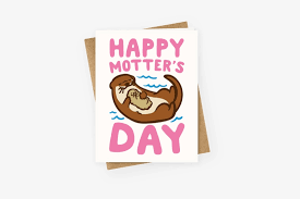 Wish you lot of lucks this day. Happy Motter S Day Greeting Card Happy Mothers Day Pun Png Image Transparent Png Free Download On Seekpng