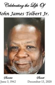 John James Tolbert Jr. (1942-2020)