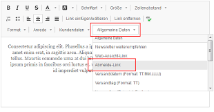 Das schülerpraktikum wird in der regel von der schule organisiert. Abmeldelink Moglichkeit Zur Abmeldung In Newsletter Einfugen Rapidmail Wissen Hilfe