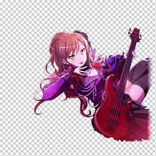 @roselia_love · · following blocked. Bang Dream Girls Band Party Bassist Seiyu Roselia Gacha Purple Microphone Violet Png Klipartz