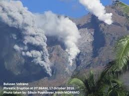 Bulusan is an active stratovolcano and makes the extreme southeast part island of luzon catalogue of the active volcanoes of the world, international association of volcanology, 2, rome, italy, 49 p. Minor Phreatic Eruption At Bulusan Volcano Luzon Philippines