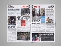 16 Page Newspaper Design V1 Page Newspaper Design Newspaper Design Newspaper Layout Newspaper