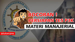 Maybe you would like to learn more about one of these? Contoh Soal P3k Contoh Prediksi Soal Tes P3k 2019 Tes Kompetensi Manajerial Icpns