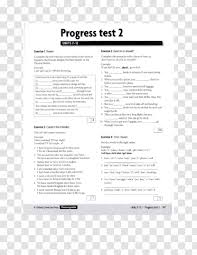 More about unit test 7. Unit Test Booklet Progress Testing Document Area English File New Editon Pre Intermediate Teach Transparent Png