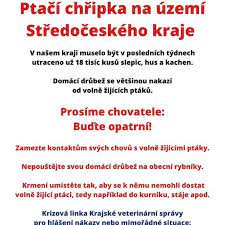 Chřipka se pohybuje notoricky rychle, protože její inkubační doba je krátká: Ptaci Chripka Ve Stredoceskem Kraji Oficialni Stranky Mestyse Krivoklat