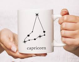 Custom Capricorn Ceramic Coffee Mug Capricorn Star Sign Mug Etsy Mugs Constellations Capricorn Gifts