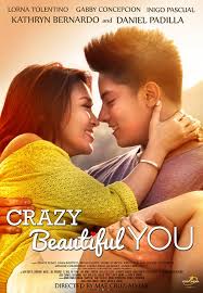 A few more days 'til teen queen kathryn bernardo's 18th birthday! Crazy Beautiful You Official Movie Poster And Teaser Trailer Starmometer