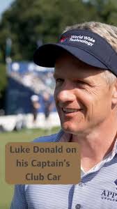 Luke Donald is ready to roll! 🚗💨 Check out his new Club Car 4-seater  Onward, decked out in Team Europe colors. After leading Europe to victory  in Rome, he’s gearing up for the 2025 Ryder Cup at ...