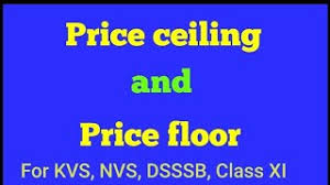 The intent behind implementing such controls can stem from the desire to maintain affordability of goods even during shortages, and to slow inflation, or, alternatively, to ensure a minimum income for providers of certain goods or to try to achieve a. Price Ceiling And Price Floor Youtube