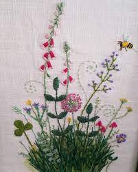 10 Unbelievable Fun Silk Ribbon Embroidery Ideas Sticken Handstickerei Handarbeit