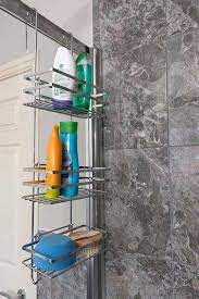 Metal Hanging Shower Caddy Bathroom Organisation Hanging Shower Caddy Shower Caddy