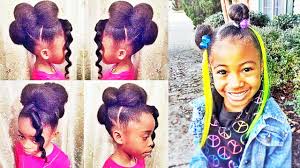 The style is easy to maintain, it can be slept on without messing up the curl pattern. American African Little Girls Hairstyles For Natural Hair Hair Ideas Youtube