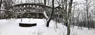 At 1.6 miles, look to the right for an opening into the woods. Abandoned Hotel Overlook Mountain Catskill Mountains New York Usa Hiking