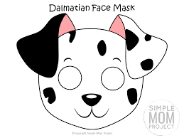 Free Printable Dog Face Mask Templates Dog Mask Puppy Crafts Puppy Coloring Pages