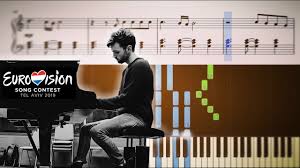 He won the contest with a total of 498 points. Duncan Laurence Arcade The Netherlands Eurovision 2019 Piano Tutorial Sheets Youtube