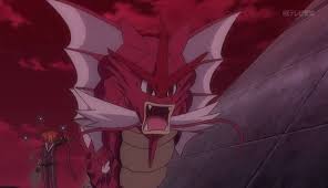 Shiny mega gyarados w pokemon go ! Respect Lysandre S Mega Gyarados Pokemon Anime Respectthreads