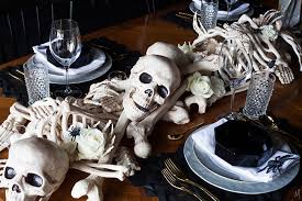 5 out of 5 stars. Haunted The Makerista Bone Table Runner Diy Halloween Black Dining Room Tutorial Img 6841 The Makerista