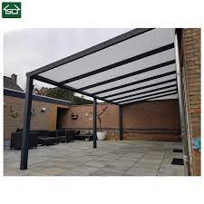 The polycarbonate roofing is available in clear glazing, opaque white glazing or clear bronze coated glazing. China Aluminum Carport With Polycarbonate Sheet Roof China Carport Aluminium Carport