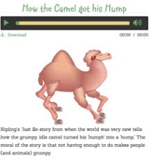 How The Camel Got His Hump Lesson Plans Worksheets