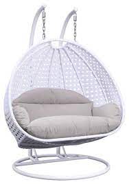 Arvabil dream inception was established in 2015. Leisuremod Modern 2 Person Wicker Double Hanging Egg Swing Chair Midcentury Hammocks And Swing Chairs By Leisuremod Houzz