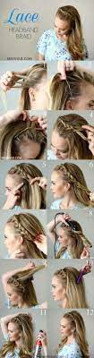 33 Braided Hairstyles For A Whole Month Lace Headband Braid Hair Styles Braided Headband