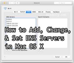 What function should i call to find it? How To Change Dns Server Settings In Mac Os X Osxdaily