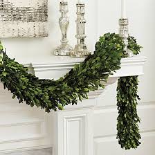 Wreaths Garlands Holiday Greenery Ballard Designs Ballard Designs Boxwood Garland Christmas Boxwood Preserved Boxwood