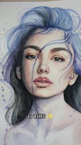 Watercolor Portrait Painting Techniques