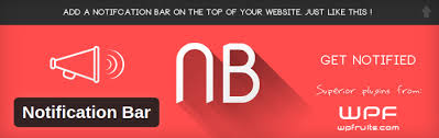 I have a website and need to add top bar header for some text, date and time. 7 Top Notification Bar Plugins For Wordpress Thetorquemag