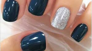 Nailart glitter plain nails swarovski nails manicure e pedicure. Plain Nail Designs Nails Magazine