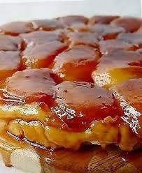 Tarte Tatin De Paul Bocuse Pour 8 P 1 2 Kg De Pommes Canada 200 G De Sucre 100 G De Beurre En Morceau 1 Gousse De Recettes De Cuisine Tarte Tatin Recette